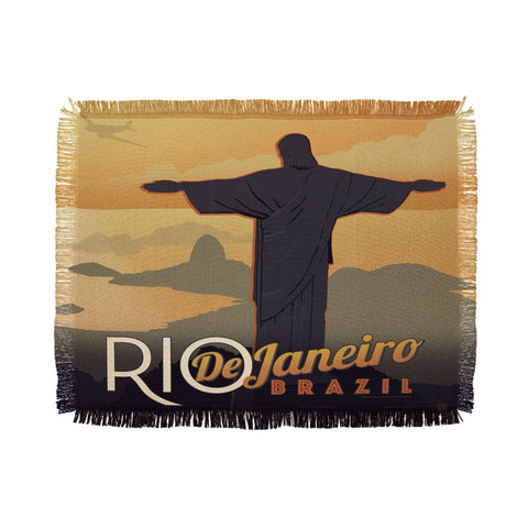 Anderson Design Group Rio De Janeiro Throw Blanket