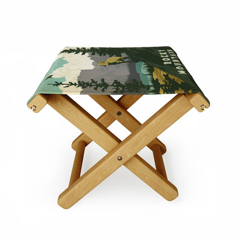 Anderson Design Group Rocky Mountain National Park Folding Stool