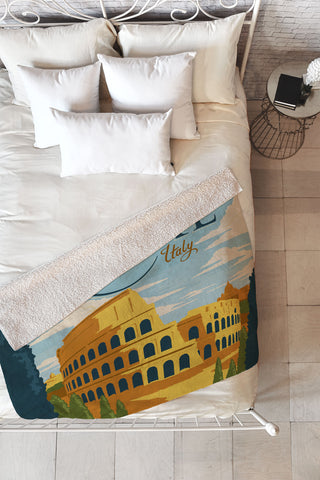 Anderson Design Group Rome Fleece Throw Blanket