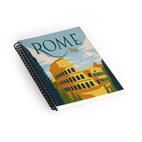 Anderson Design Group Rome Spiral Notebook