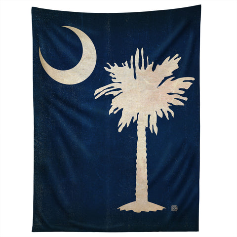 Anderson Design Group Rustic South Carolina State Flag Tapestry