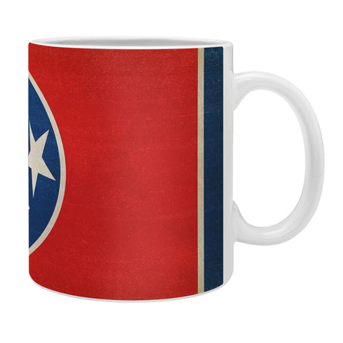 Anderson Design Group Rustic Tennessee State Flag Coffee Mug