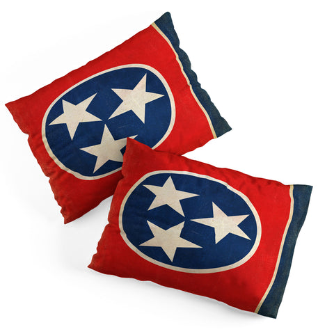 Anderson Design Group Rustic Tennessee State Flag Pillow Shams
