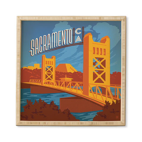 Anderson Design Group Sacramento Framed Wall Art