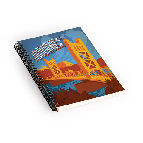 Anderson Design Group Sacramento Spiral Notebook