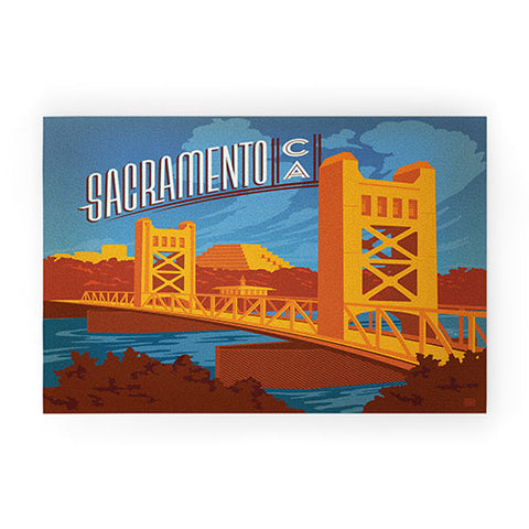 Anderson Design Group Sacramento Welcome Mat