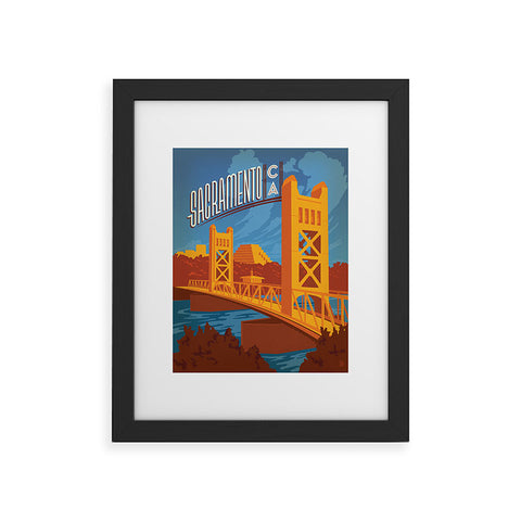 Anderson Design Group Sacramento Framed Art Print
