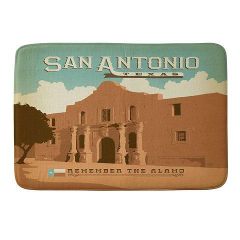 Anderson Design Group San Antonio Memory Foam Bath Mat