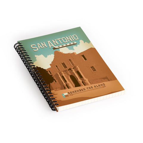 Anderson Design Group San Antonio Spiral Notebook
