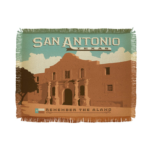 Anderson Design Group San Antonio Throw Blanket