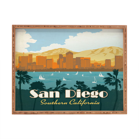 Anderson Design Group San Diego Rectangular Tray
