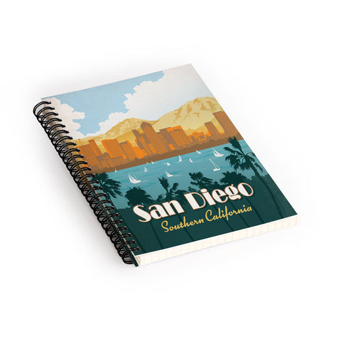 Anderson Design Group San Diego Spiral Notebook