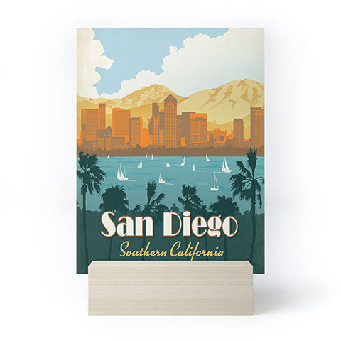Anderson Design Group San Diego Mini Art Print