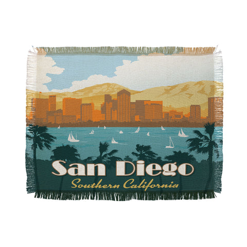 Anderson Design Group San Diego Throw Blanket