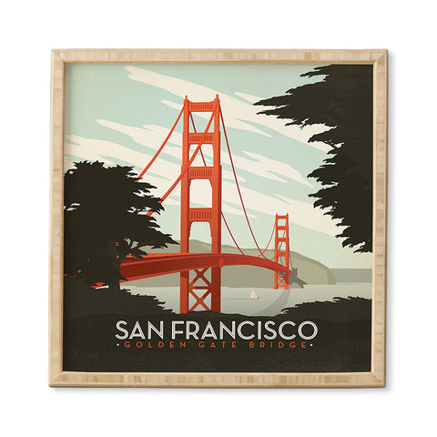 Anderson Design Group San Francisco Framed Wall Art