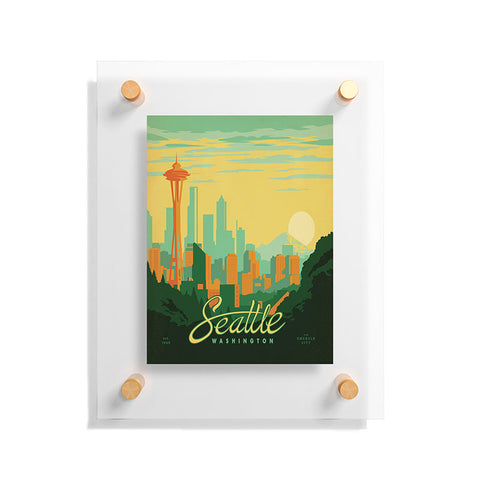Anderson Design Group Seattle Floating Acrylic Print
