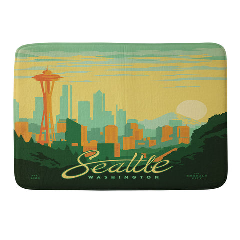 Anderson Design Group Seattle Memory Foam Bath Mat