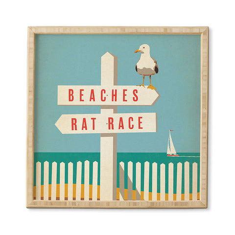 Anderson Design Group Sign Post Framed Wall Art