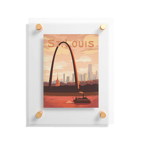 Anderson Design Group St Louis Floating Acrylic Print