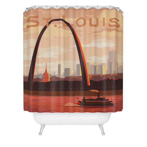 Anderson Design Group St Louis Shower Curtain