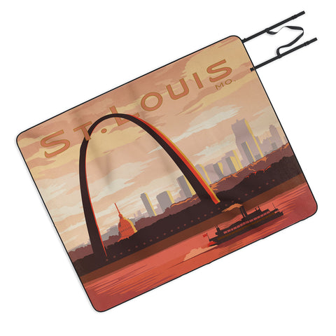 Anderson Design Group St Louis Picnic Blanket