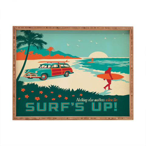 Anderson Design Group Surfs Up Rectangular Tray
