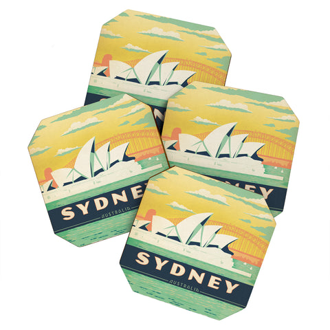 Anderson Design Group Sydney Coaster Set