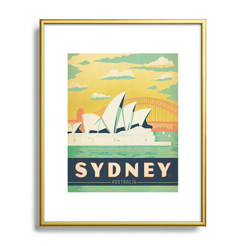 Anderson Design Group Sydney Metal Framed Art Print