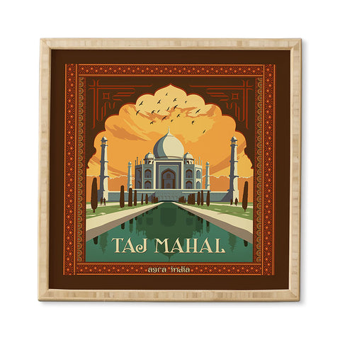 Anderson Design Group Taj Mahal Framed Wall Art