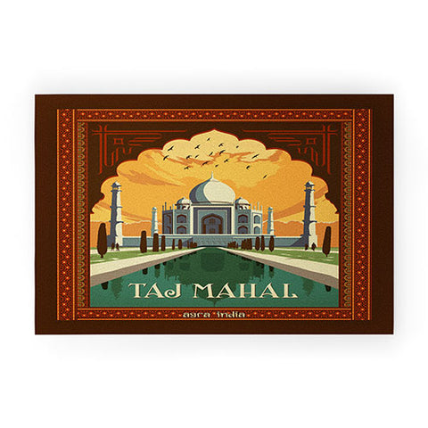 Anderson Design Group Taj Mahal Welcome Mat