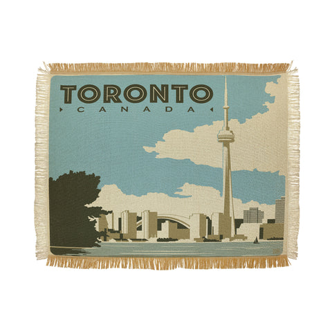 Anderson Design Group Toronto Throw Blanket