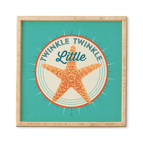 Anderson Design Group Twinkle Twinkle Little Star Framed Wall Art