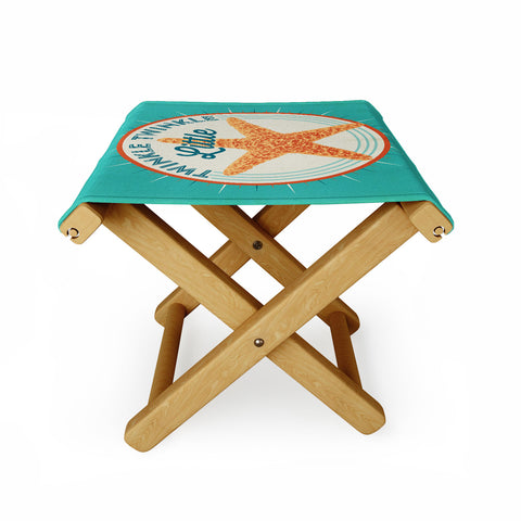 Anderson Design Group Twinkle Twinkle Little Star Folding Stool