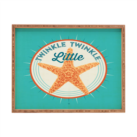 Anderson Design Group Twinkle Twinkle Little Star Rectangular Tray