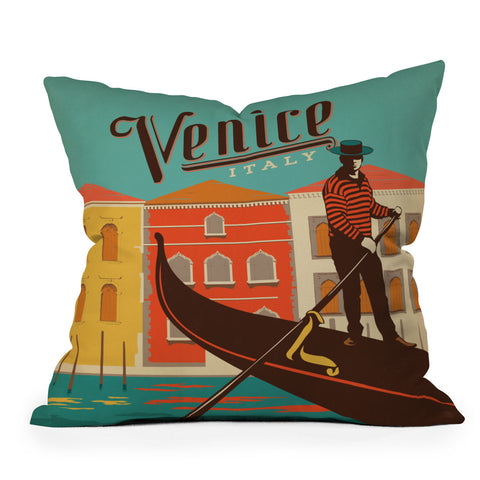 Anderson Design Group Venice 1 Throw Pillow