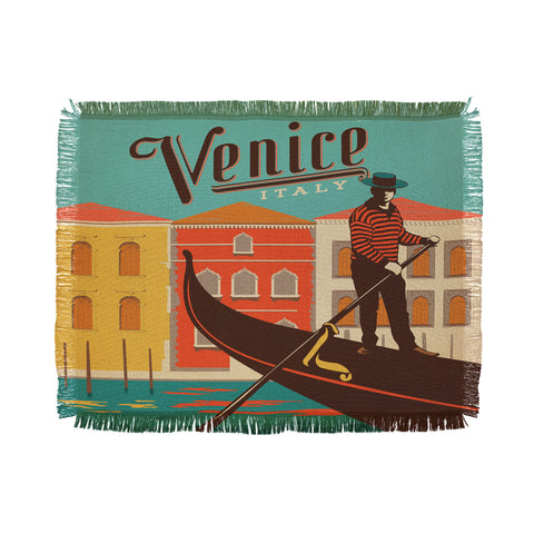 Anderson Design Group Venice 1 Throw Blanket
