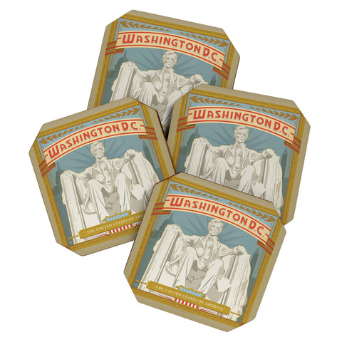 Anderson Design Group Washington DC Coaster Set