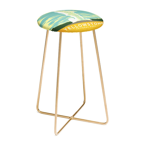 Anderson Design Group Yellowstone National Park Counter Stool