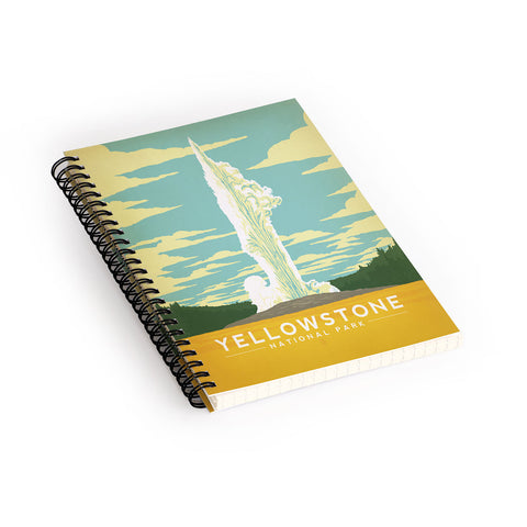 Anderson Design Group Yellowstone National Park Spiral Notebook