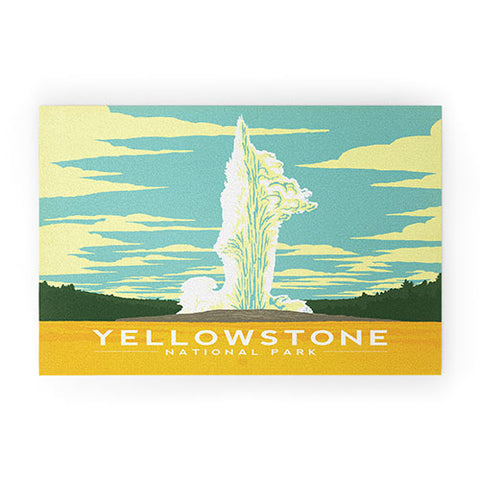 Anderson Design Group Yellowstone National Park Welcome Mat