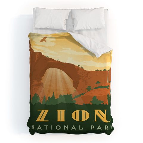 Anderson Design Group Zion National Park Duvet Cover