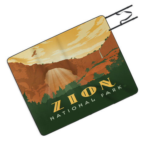 Anderson Design Group Zion National Park Picnic Blanket