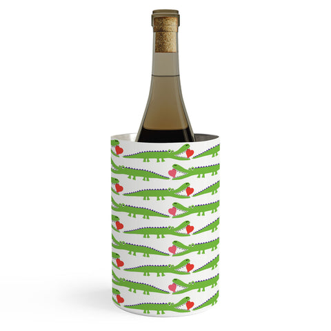 Andi Bird Alligator Love Wine Chiller