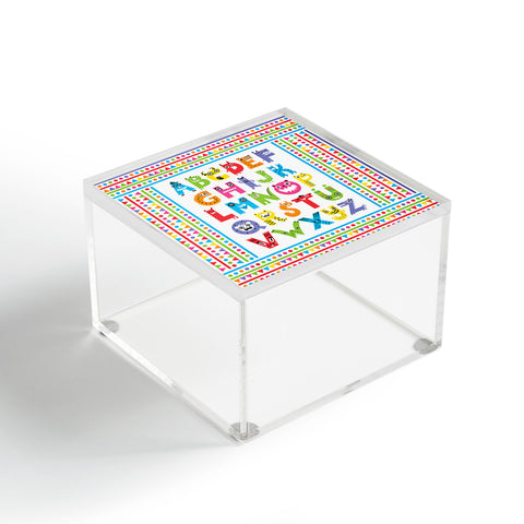 Andi Bird Alphabet Monsters Acrylic Box