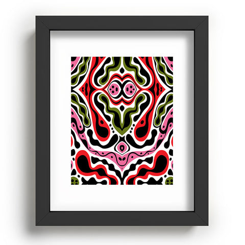 Andi Bird Beat Goes On Red Recessed Framing Rectangle