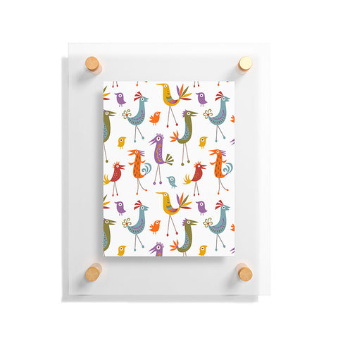 Andi Bird Bird Fun Floating Acrylic Print