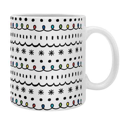 Andi Bird Bonus Stripe blk Coffee Mug