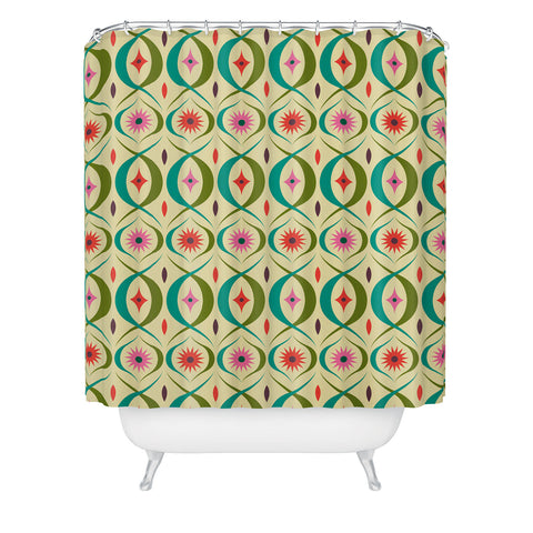 Andi Bird Boogaloo Sonoma Shower Curtain