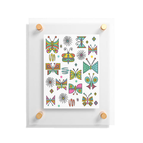 Andi Bird Butterfly Joy Floating Acrylic Print