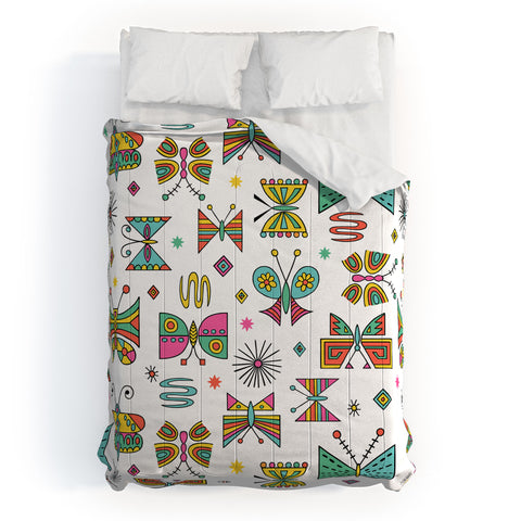 Andi Bird Butterfly Joy Comforter